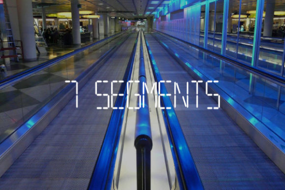 7segments: The Display Font for Modern Design
