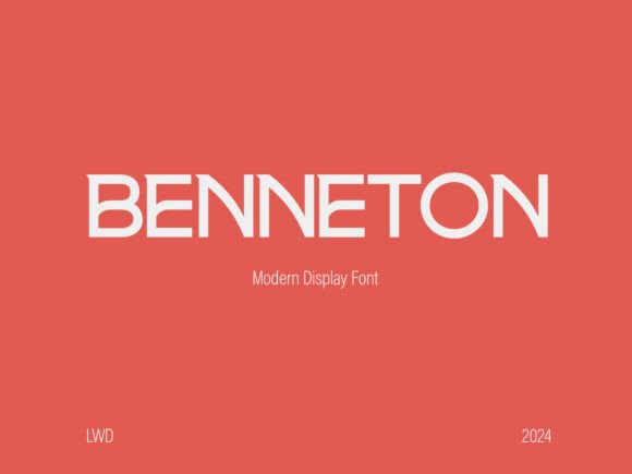 Benneton: The Display Font Bridging Elegance and Athleticism