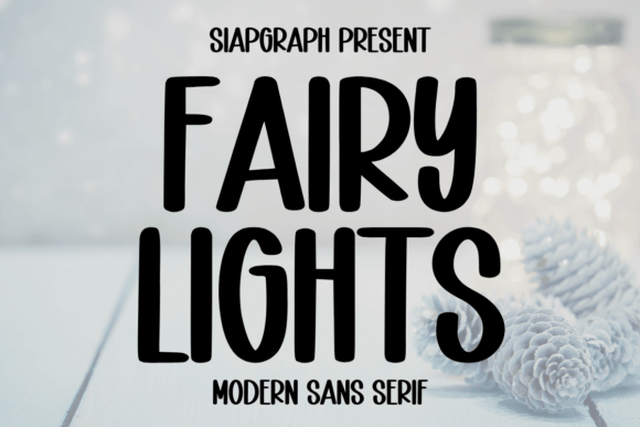 Fairy Lights Font: Adding Retro Sparkle to Your Creative Work