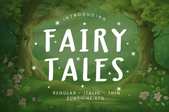 Fairy Tales Font: Where Whimsy Meets Professional Design