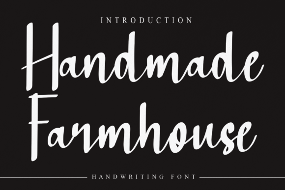 Handmade Farmhouse: The Handwritten Font for Authentic Design