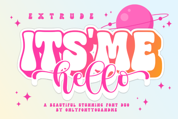 Its Me Hello: A Font Duo for Bold & Elegant Designs