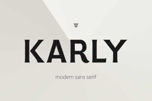 Karly: The Modern Serif for Bold, Luxurious Design