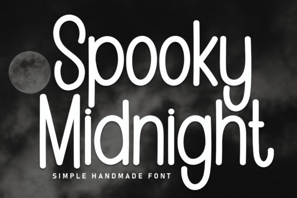 Midnight Spooky: The Playful Display Font for Halloween