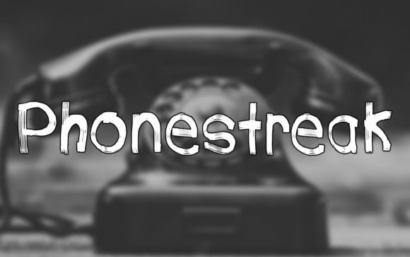 Phonestreak: A Font That Flows With Your Ideas