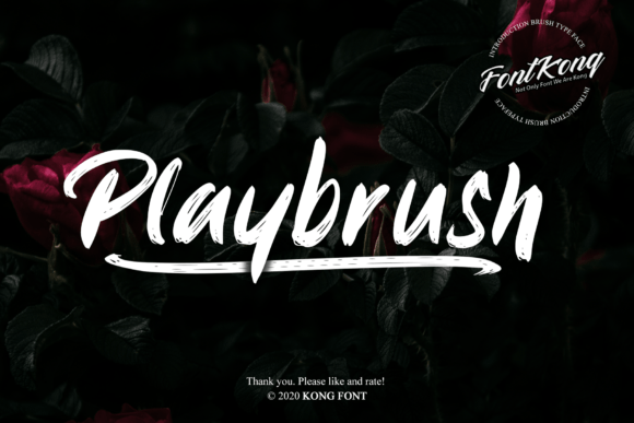Playbrush: The Handwritten Font That Brings a Human Touch to Your Designs