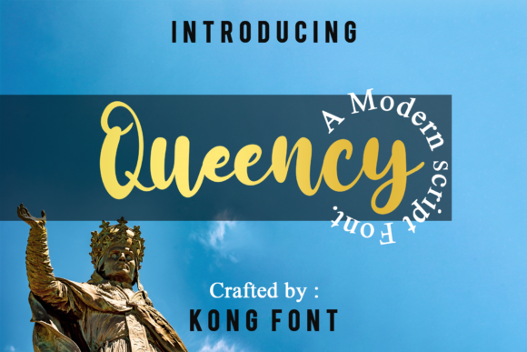 Queency: The Modern Handwritten Font for Creative Projects