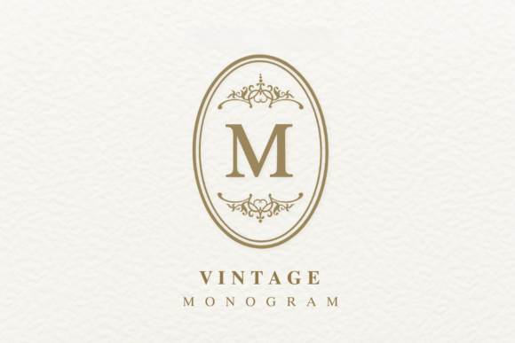 Vintage Monogram: Crafting Timeless Brand Identity